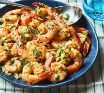 Garlic Prawn Gravy ( 4 pcs )