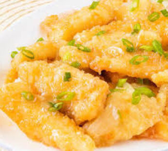 Crispy Fish with honey