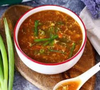 Chicken hot and sour Soup