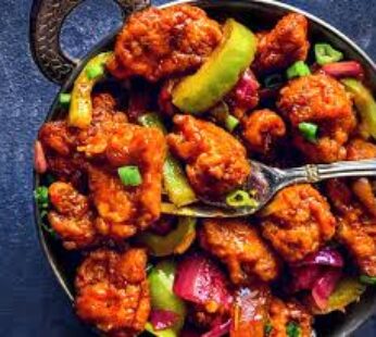 Chilli Chicken boneless ( 8 pcs)