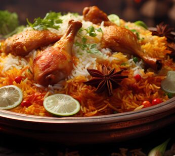 Chicken Biryani (With Raita)