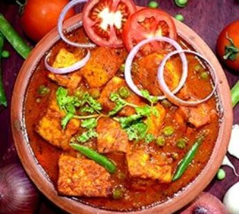 Paneer Do-Piaza / (Half plate)