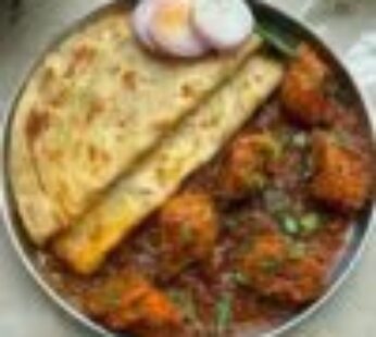 Roti (2pc) + Mutton Curry (2pc)